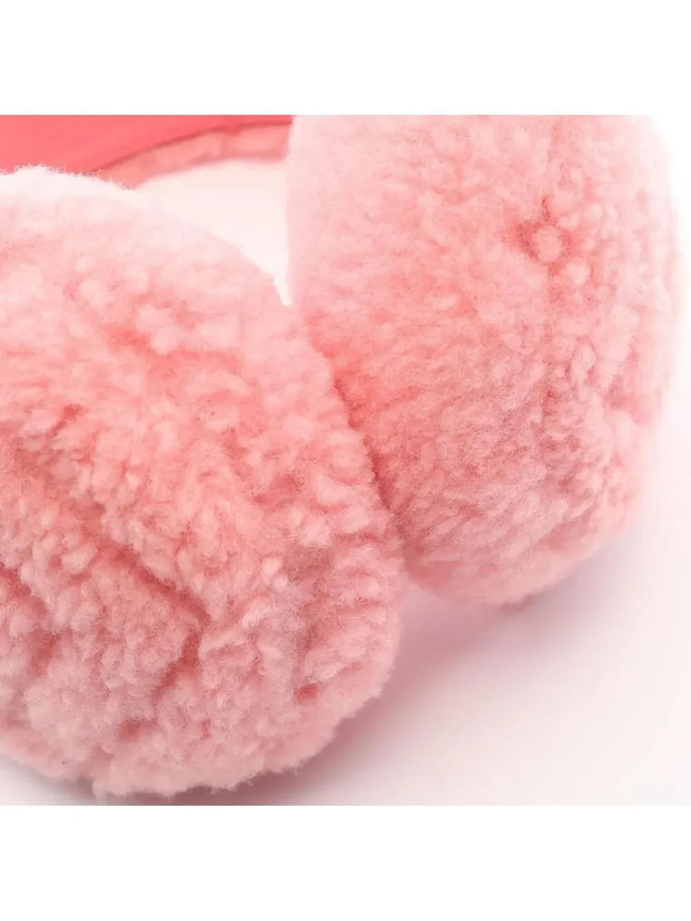Gucci Double G Earmuffs Shearing Pink #293997G35B